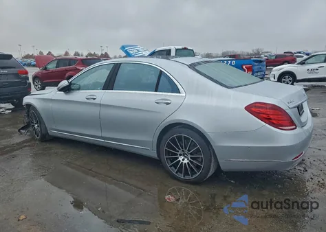 2016 Mercedes-Benz S 550 4Matic из США, поврежденный, VIN WDDUG8FB6GA210584